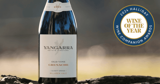 Halliday Wine of the Year - 2021 Old Vine Grenache - Yangarra Estate Vineyard