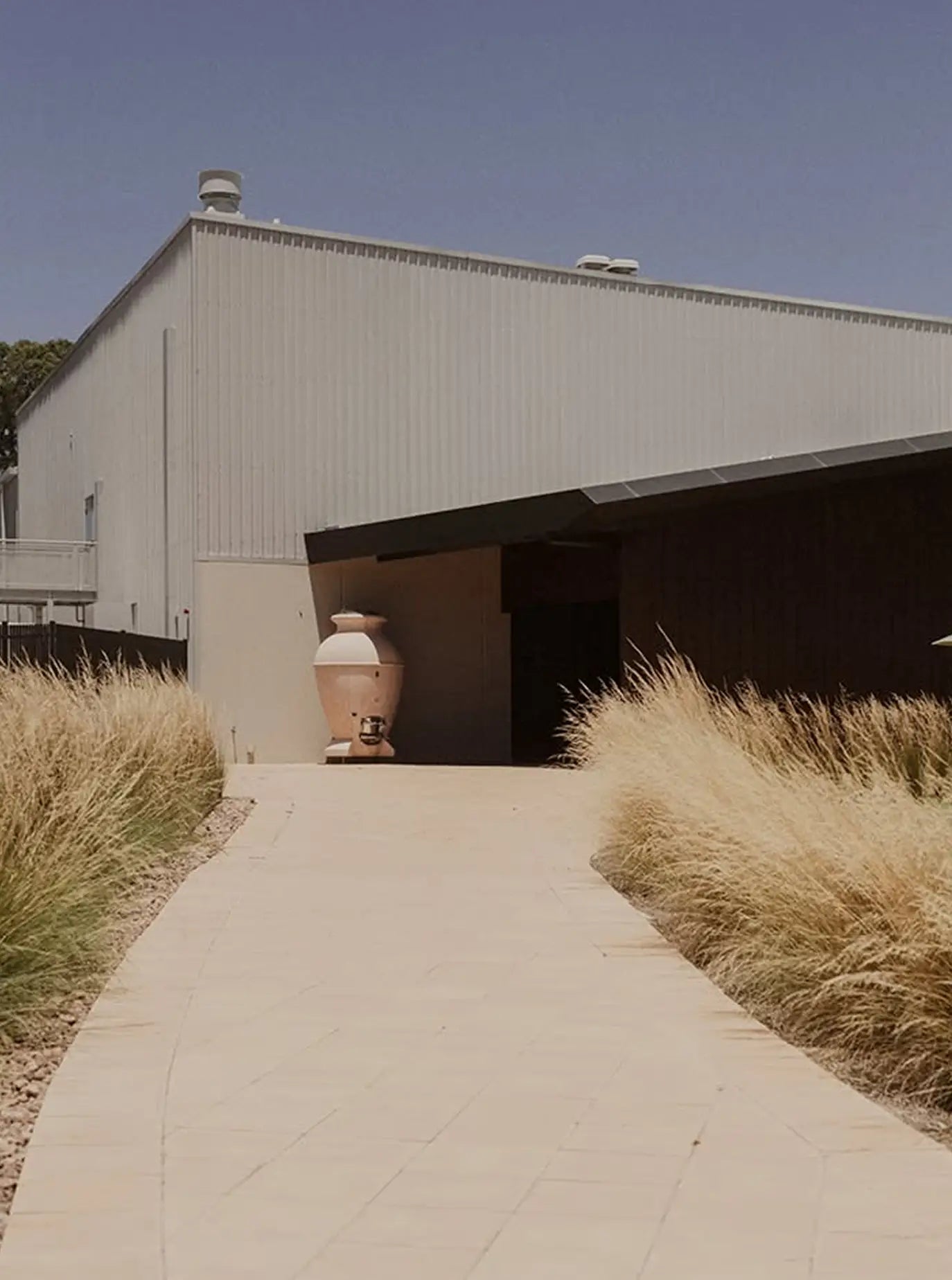 Side of Yangarra building